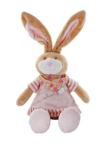 Mousehouse Gifts Stuffed Animal Plush Bunny Rabbit Soft Toy for Newborn Baby Gift Present (Pink)