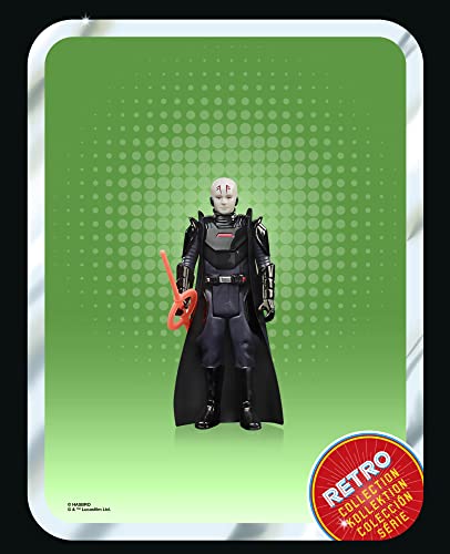 Star Wars Hasbro Retro Collection Grand Inquisitor Toy 3.75-Inch-Scale Obi-Wan Kenobi Figure, Kids Ages 4 and Up, Multicolor, One Size (F5773)