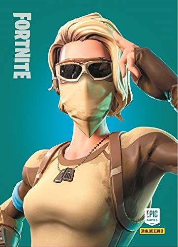 Panini Fortnite Series 1 Trading Cards - Blaster Box, 37 Trading Cards, Includes a Epic Card with Impressive Optical Effects