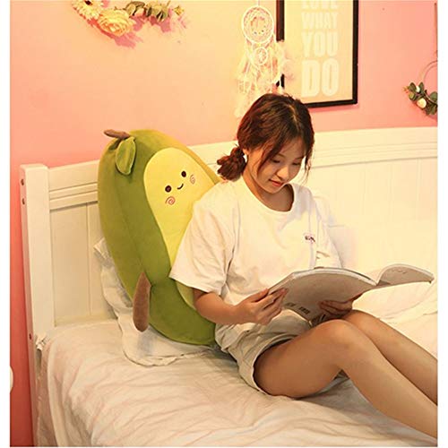 OUKEYI 15 Inch Snuggly Stuffed Avocado Fruit Soft Plush Toy Hugging Pillow Gifts for Kids, Girl, Boy, and FriendsBest Gift for Kids Christmas