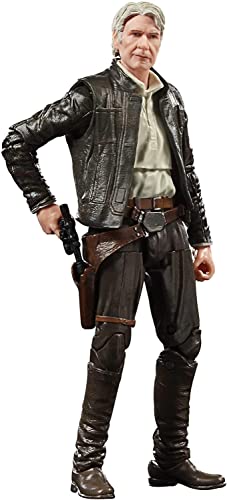 Star Wars The Black Series Archive Han Solo Toy 6-Inch-Scale Star Wars: The Force Awakens Collectible Action Figure Toy