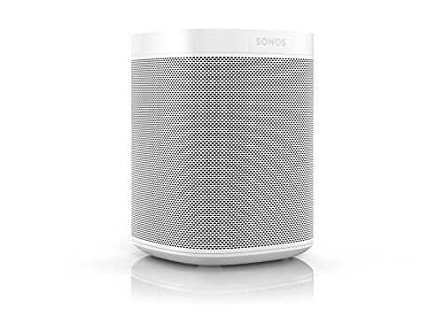 Sonos One SL (White), The powerful microphone-free speaker for music and more