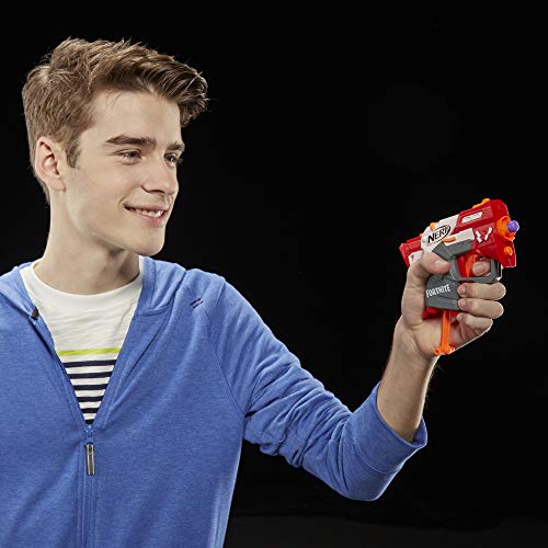 Nerf Fortnite TS MicroShots Dart-Firing Toy Blaster and 2 Official Elite Darts For Kids, Teens, Adults