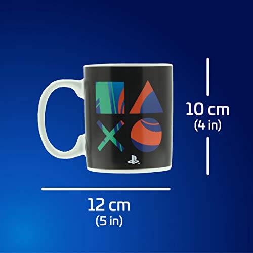 Paladone Playstation Icons Heat Change Mug, 10 oz, Officially Licensed Merchandise