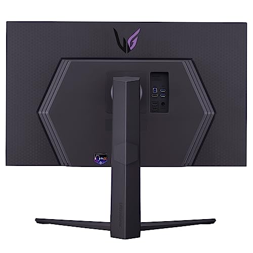 LG 32GR93U-B computer monitor 80 cm (31.5") 3840 x 2160 pixels 4K Ultra HD LCD Black, Grey, Purple