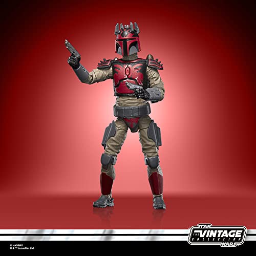 Star Wars Hasbro The Vintage Collection Mandalorian Super Commando Captain Toy 3.75-Inch-Scale The Clone Wars Figure, Multicolor, (F5629)