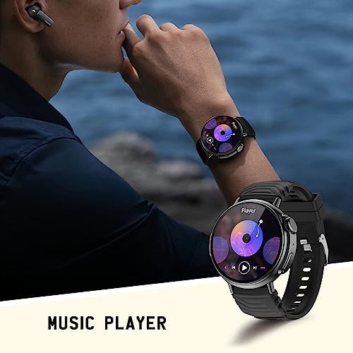 Smart Watch Ultra 1.52" Round HD Display with call (receive/make call)Ai Voice,Music Player, Fitness watch for men women Waterproof Activity Tracker with 120 Modes Sports for Iphone Andorid phones