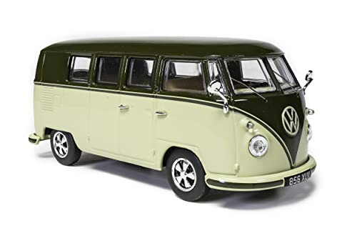 Corgi VA14502 Volkswagen Campervan Type 2, Palm Green and Sand Green