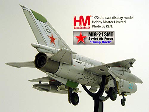 HOBBY MASTER MIG-21 SMT Hump Back Soviet Air Force No.92 1/72 diecast plane model aircraft Limited Edition