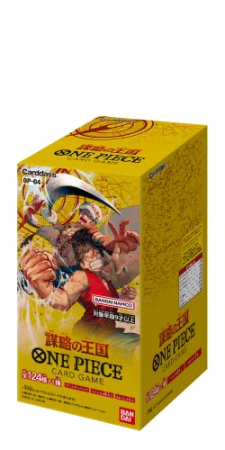 BANDAI One Piece Card Game OP-04 Japanese ver. Kingdoms of Intrigue Booster Box