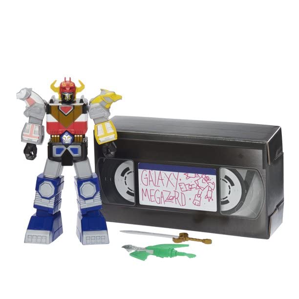 Mighty Morphin Power Rangers Megazord 7 inch Classic Figure Collector Set (Galaxy Megazord)