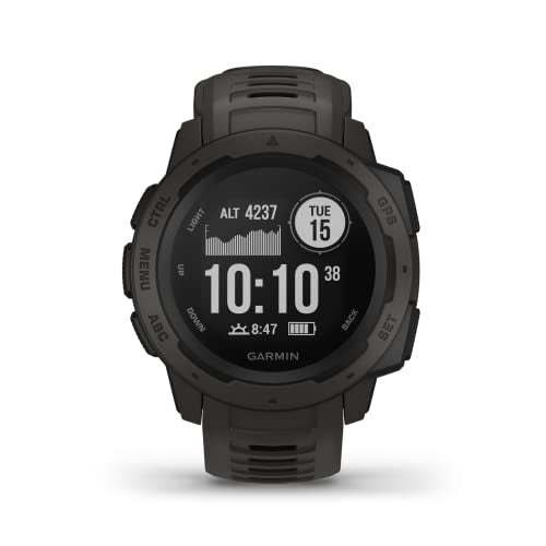 Garmin Instinct Rugged GPS Watch - Graphite
