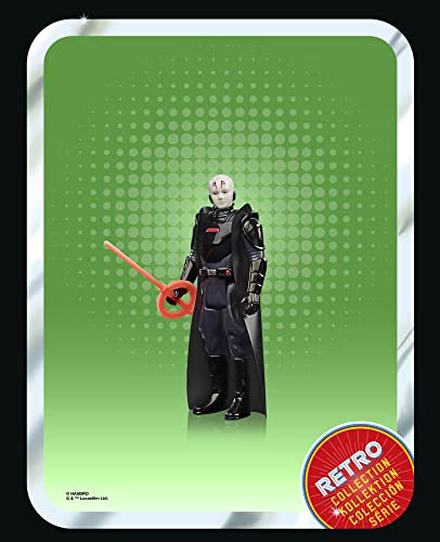 Star Wars Hasbro Retro Collection Grand Inquisitor Toy 3.75-Inch-Scale Obi-Wan Kenobi Figure, Kids Ages 4 and Up, Multicolor, One Size (F5773)