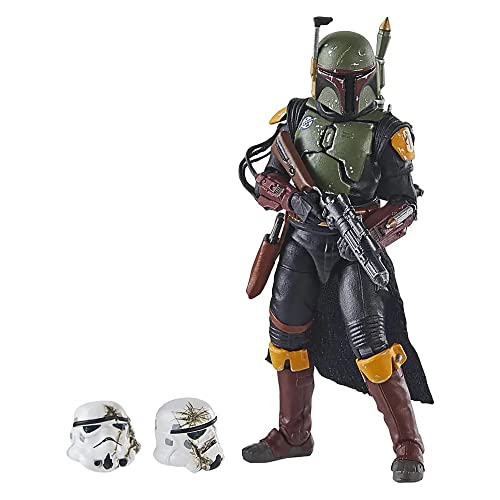 Star Wars Hasbro The Vintage Collection Boba Fett (Tatooine) Deluxe Action Figure, Scale The Book of Boba Fett Toy for Kids, Multicolor, 9.5 cm