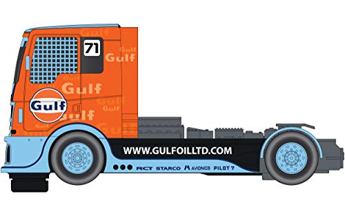 Scalextric C4089 Gulf No. 71 Team Truck, Multicolor, 25.4 x 15.24 x 10.16 cm