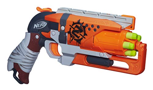 Nerf A4325 Zombie Strike Hammershot Blaster, Blue, Standard