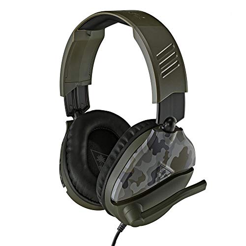 Turtle Beach Recon 70 Camo Green Gaming Headset for Xbox Series X|S, Xbox One, PS5, PS4, Nintendo Switch & PC