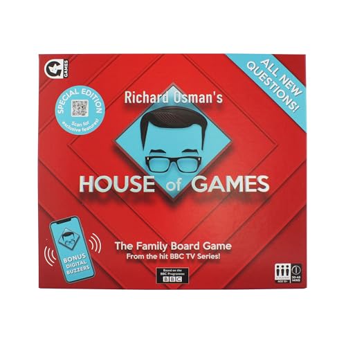 Ginger Fox House Of Games Board Game New 2024 Special Edition | All New Questions | Answer Trivia Puzzles From Richard Osman's Iconic TV Show | Includes Answer Smash Round | Age 12+ | For 3+ Players