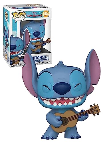 Funko Pop! Disney: Stitch With Ukulele - Lilo and Stitch - Collectable Vinyl Figure - Gift Idea - Official Merchandise - Toys for Kids & Adults - Movies Fans - Model Figure for Collectors and Display