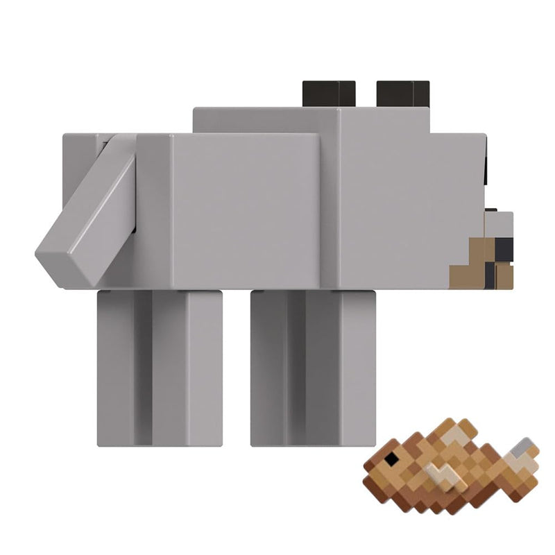 Minecraft 3.25'' Figures - Hostile Wolf Build A Portal