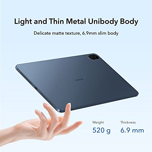 HONOR Pad 8 12-inch Wi-Fi Tablet (Octa-Core Processers, 4+128GB Storage, 2K FullView Display, 8 Speakers, Android 12), Blue Hour