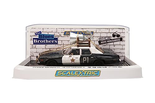 Scalextric C4322 Blues Brothers Dodge Monaco - Bluesmobile. Film and TV Slot Car