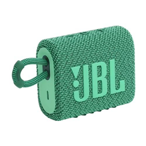 JBL Go 3 Wireless Bluetooth Speaker, Waterproof with 5 Hours of Battery Life, Green