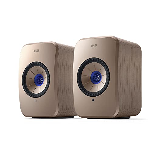 KEF LSX II - Wireless Bookshelf Speakers, Conran Soundwave | Active Speakers | TV | PC | Gaming | HDMI