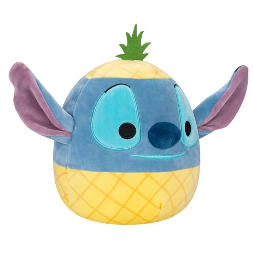 Squishmallows SQK1955 8-Inch Stitch in a Pineapple,Blue