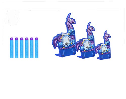 Nerf Fortnite SP-R and Llama Targets, Includes SP-R Blaster, 3 Llama Targets and 6 Official Nerf Elite Darts, for Youth, Teens, Adults [Amazon Exclusive] - Amazon Exclusive
