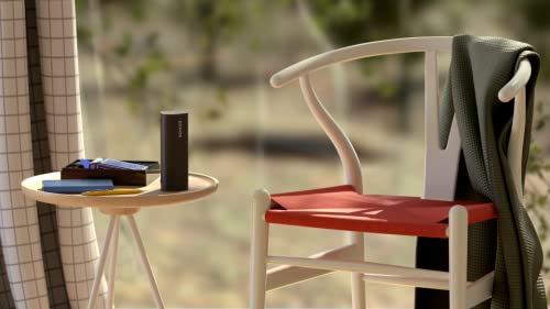 Sonos Roam, The portable smart speaker for all your listening adventures (With Voice, Black)