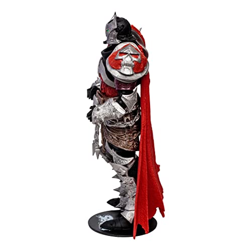 McFarlane Toys, Spawn Comic 7-inch Medieval Spawn Action Figure with 22 Moving Parts, Collectible Figure with Accessories and Collectors Stand Base – Ages 12+