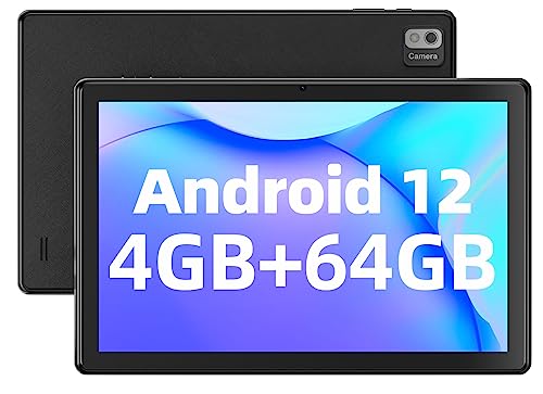 SGIN Tablet 10.1 Inch Android 12 Tablet PC 4GB RAM 64GB Storage, 800x1280 IPS Display, Octa-core Processor, WiFi, Bluetooth, GPS, Type-C, 6000mAh Battery