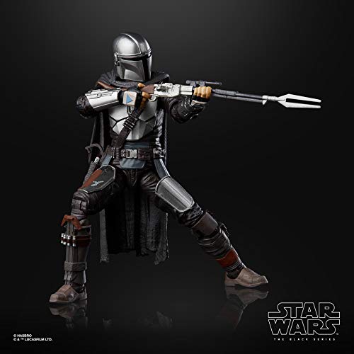 Star Wars The Black Series The Mandalorian Toy 6-Inch-Scale Collectible Action Figure, Toys For Kids Ages 4 and Up