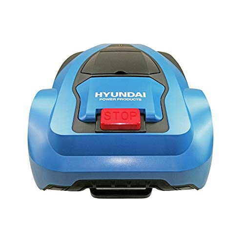 Hyundai Robot Lawnmower, 625sq Metre, 180mm Cutting Width, 7 Cutting Heights, Self-mulching, Smart Mowing Functionality Robot Mower with 2 Year Warranty