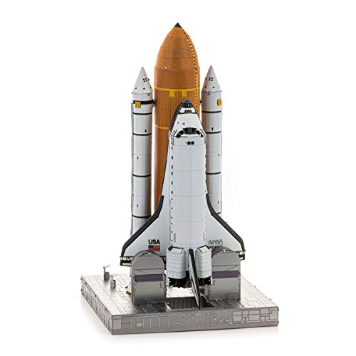 Metal Earth Space Shuttle Launch Kit Premium Iconx 3D Laser Cut Colour Miniature Model Kit