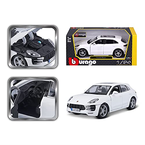 Bburago 18-21077W Porsche 1:24 Scale Model car, White