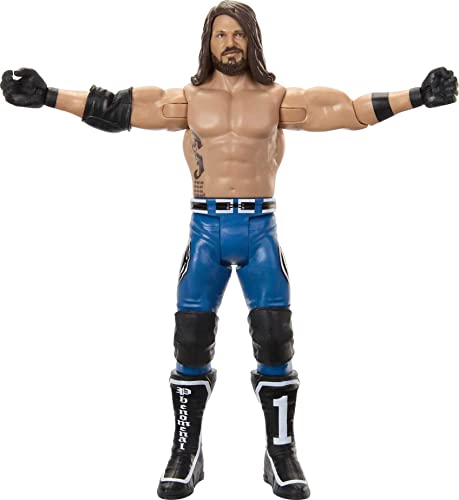 Mattel WWE Aj Styles Top Picks Action Figure, Collectible with 10 Points of Articulation & Life-Like Detail, 6-Inch