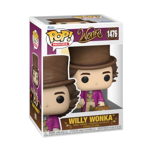 Funko POP! Movies: Wonka - Willy Wonka - Collectable Vinyl Figure - Gift Idea - Official Merchandise - Toys for Kids & Adults - Movies Fans - Model Figure for Collectors and Display