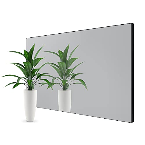 Soulaca 32inch Smart LED Mirror TV for Bathroom,Full Screen Touch Panel,1080P Waterpoof with Wi-Fi and Bluetooth, Integrated with Speaker,2023 Model