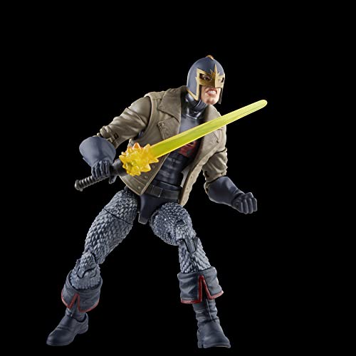 Marvel Hasbro Legends Series Black Knight Sersi, Avengers 60th Anniversary 15-cm Action Figures