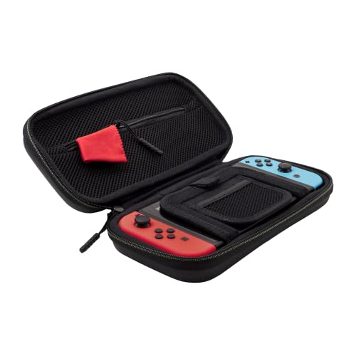 PDP Gaming Officially Licensed Switch Console Case - 1-UP Glow-in-the-dark - Works with Switch OLED & Lite