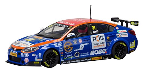 Scalextric C3736 Other License MG BTCC MG6-Jack Goff, Brands Hatch 2015" Car