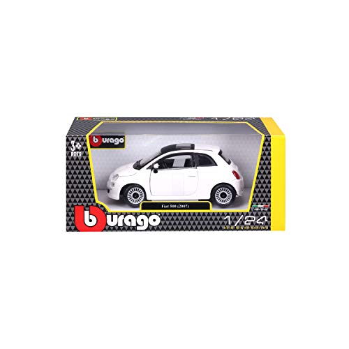 BBURAGO - FIAT 500 2007 1:24 (Assorted colours)