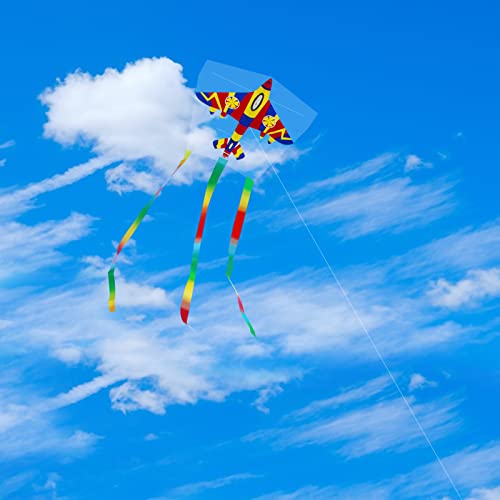 Xiuyer Kite For Kids And Audlts,4 Pcs Butterfly Plane Beginner Kites For Kids And Audlts Easy To Assemble And Fly Good For Beach And Summer Outdoor Toy With 4 Pcs 100m String And Swivel