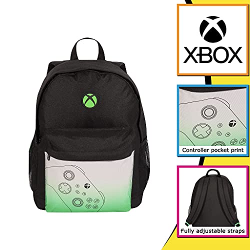 Popgear Xbox Controller Backpack, Kids, One Size, Green/Black, Official Merchandise