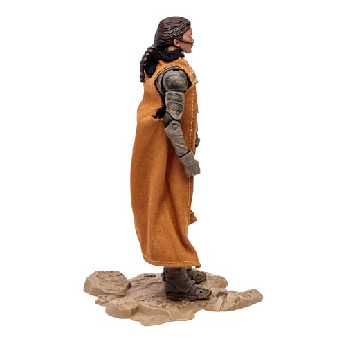 McFarlane Toys Dune: Part Two Chani 7-Inch Action Figure - Incredibly Detailed Fremen Warrior with Ultra Articulation, Crysknife, and Collectible Art Card