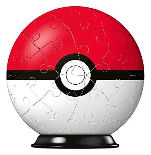 Ravensburger Pokemon Pokeball - 3D Jigsaw Puzzle Ball for Kids Age 6 Years Up - 54 Pieces - No Glue Required