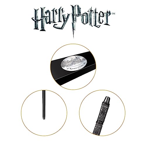 The Noble Collection - Professor Severus Snape Character Wand - 13in (33.5cm) Harry Potter Wand With Name Tag - Harry Potter Film Set Movie Props Wands