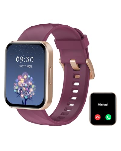 RUIMEN Smart Watch for Women Men Smart Watches with Call Function Fitness Tracker with Step Heart Rate SpO2 Sleep Monitor Smartwatch Answer/Make Calls